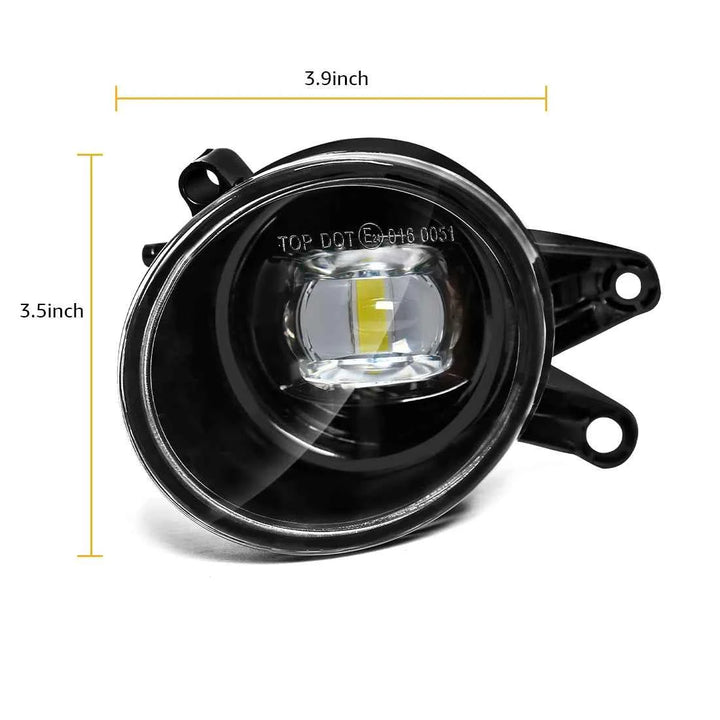 Audi A4 B6 LED Fog Lights with Angel Eyes (2001-2005) - Carmodza.com