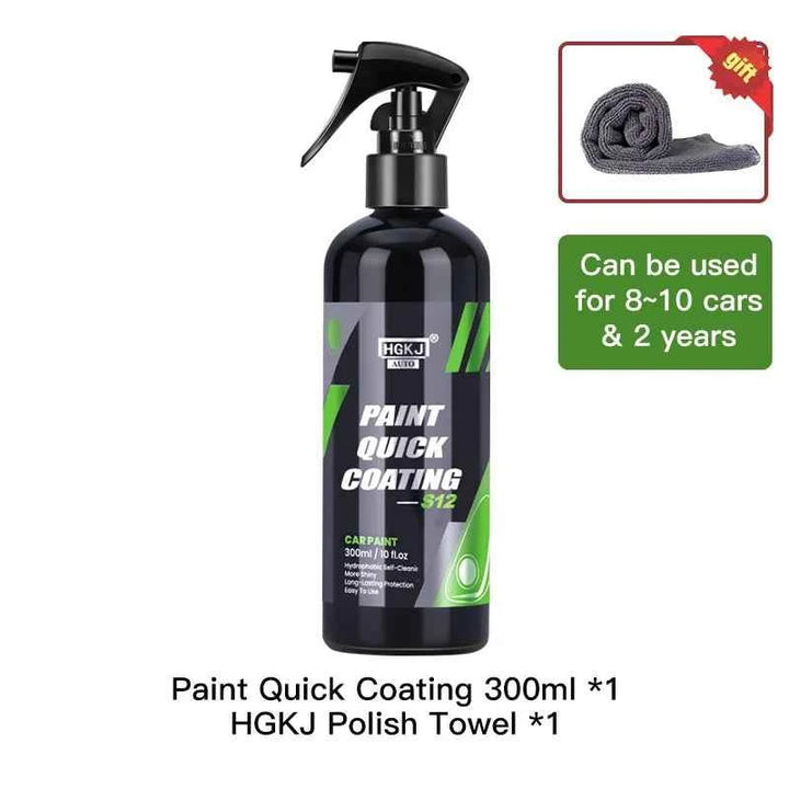 Car Body Polish Spray with Hydrophobic Ceramic Coating (300ML) - Carmodza.com