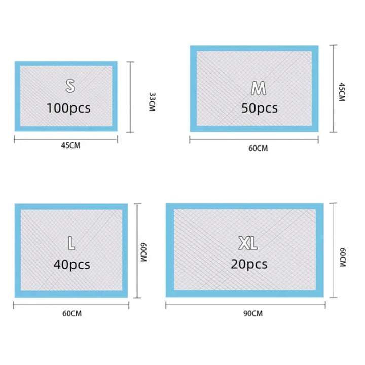 Dogs Cats Disposable Diapers for Traveling - Absorbent Puppy Pads - Carmodza.com