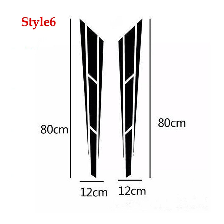 Car Hood Sticker – Personalized Stripe Hood Decal for Car Accessories - Carmodza.com