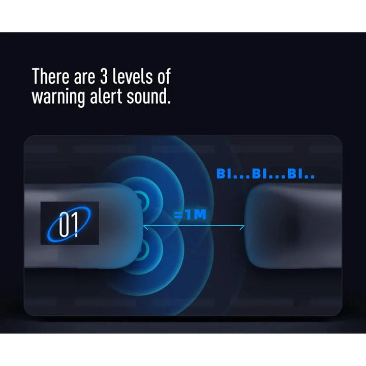 Universal Front Parking Radar System with Smart Buzzer Alarm - Carmodza.com