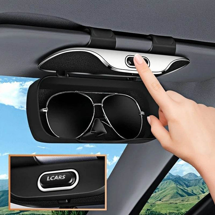 Car Visor Sunglasses Holder | Eyeglass Case - Carmodza.com