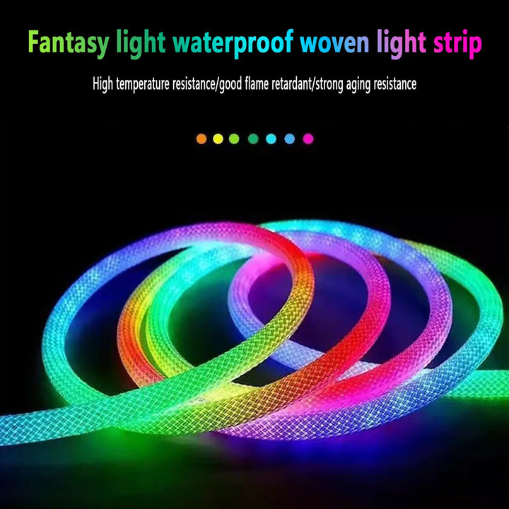 LED Neon Car Light Strip with Bluetooth APP Control - Carmodza.com