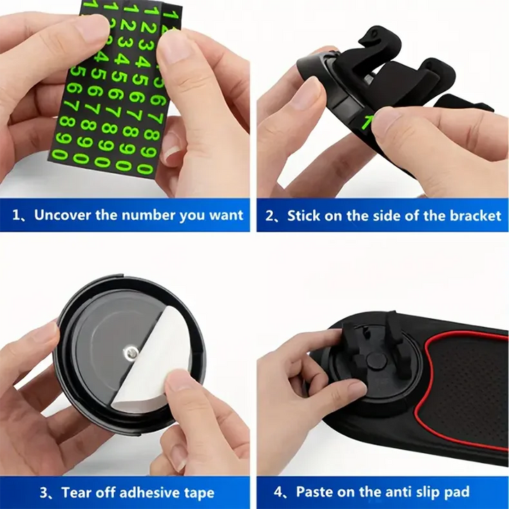Car Anti Slip Pad and Phone Holder – Multi-Functional Dashboard Mat - Carmodza.com