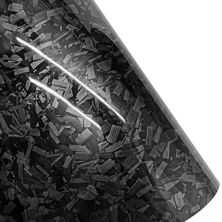 Forged Carbon Fiber Vinyl Wrap | Glossy Car Sticker Film - Carmodza.com