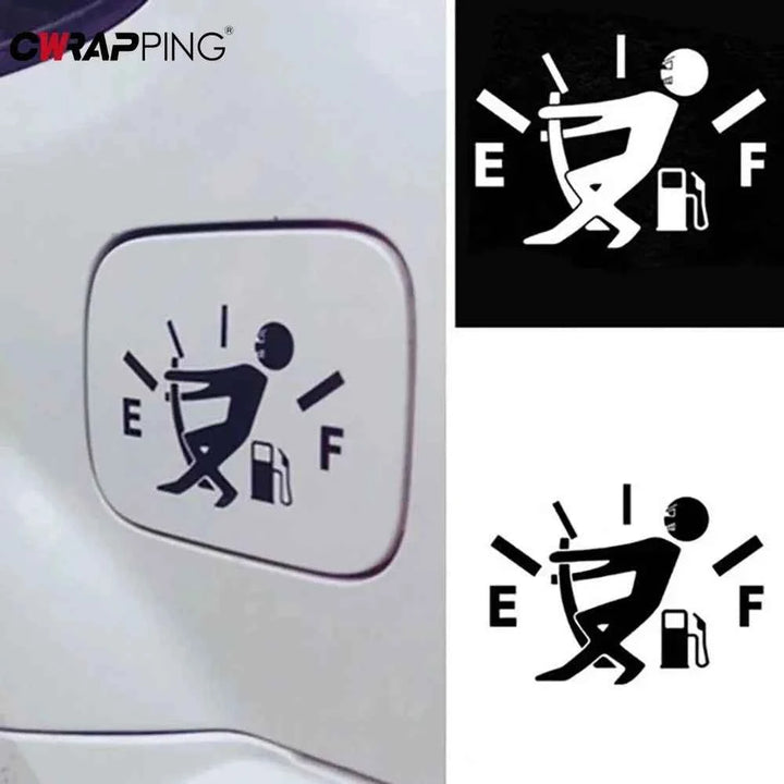 Funny Fuel Tank Sticker Decal | Reflective Vinyl Car Sticker - Carmodza.com