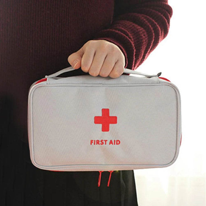 Portable Car First Aid Kit - Emergency Travel Organizer - Carmodza.com