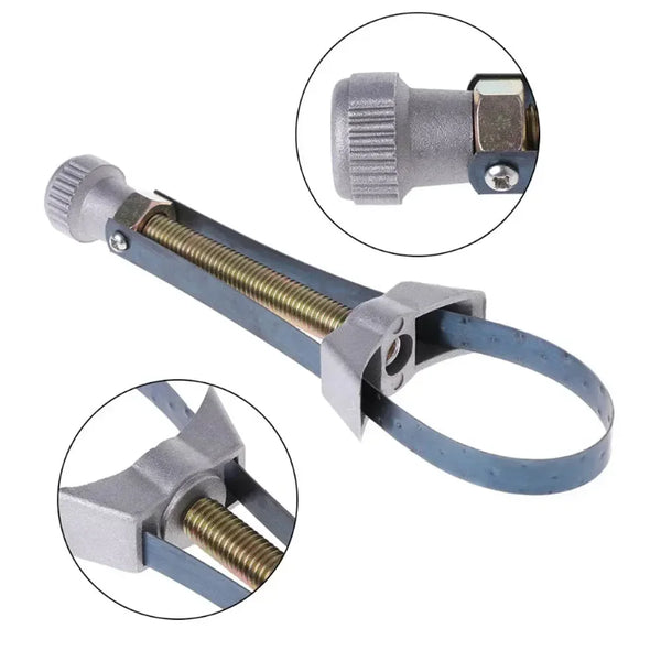Adjustable Oil Filter Wrench Tool for Easy Car Maintenance - Carmodza.com