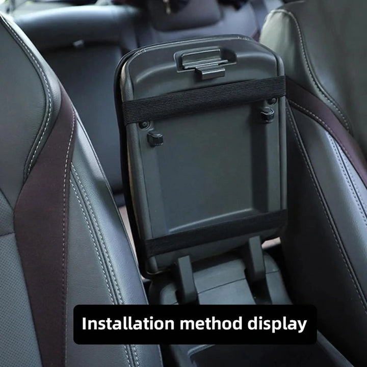 Car Armrest Cover: Universal PU Leather Console Protector - Carmodza.com