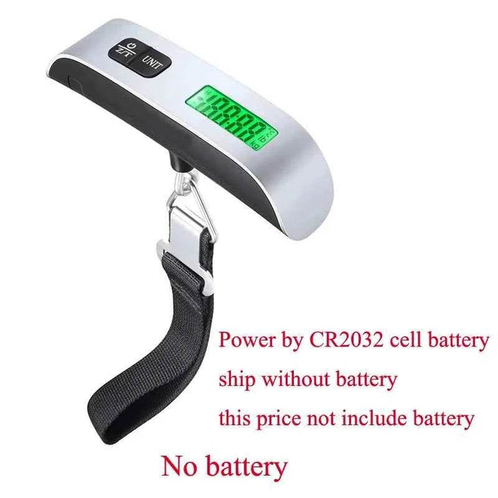 Digital Hanging Luggage Scale - 50kg Portable Scale - Carmodza.com