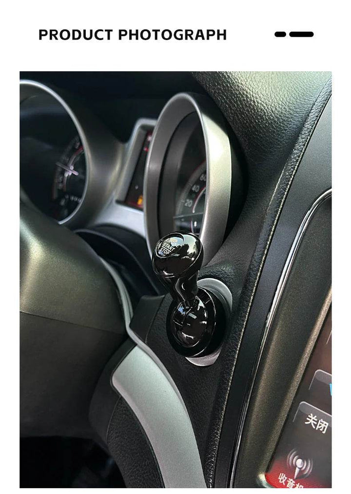 Car Start Button Shifter Cover - Retro Joystick Style Mod - Carmodza.com