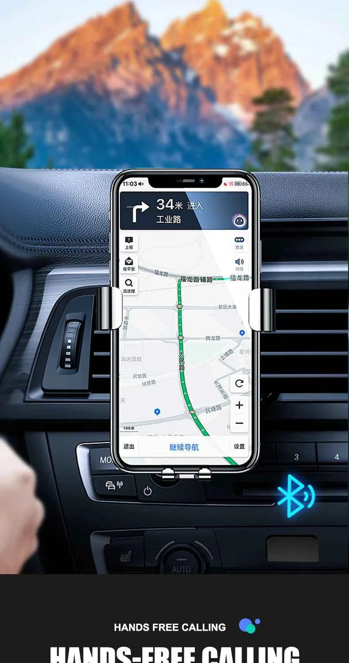 VAORLO Car Bluetooth 5.3 FM Transmitter USB Wireless Audio Adapter With MIC Hands-Free Calling Music For Car Audio
