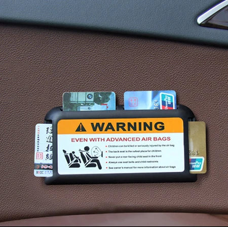 Car Visor Card Holder Clip for Interior Storage & Organization - Carmodza.com
