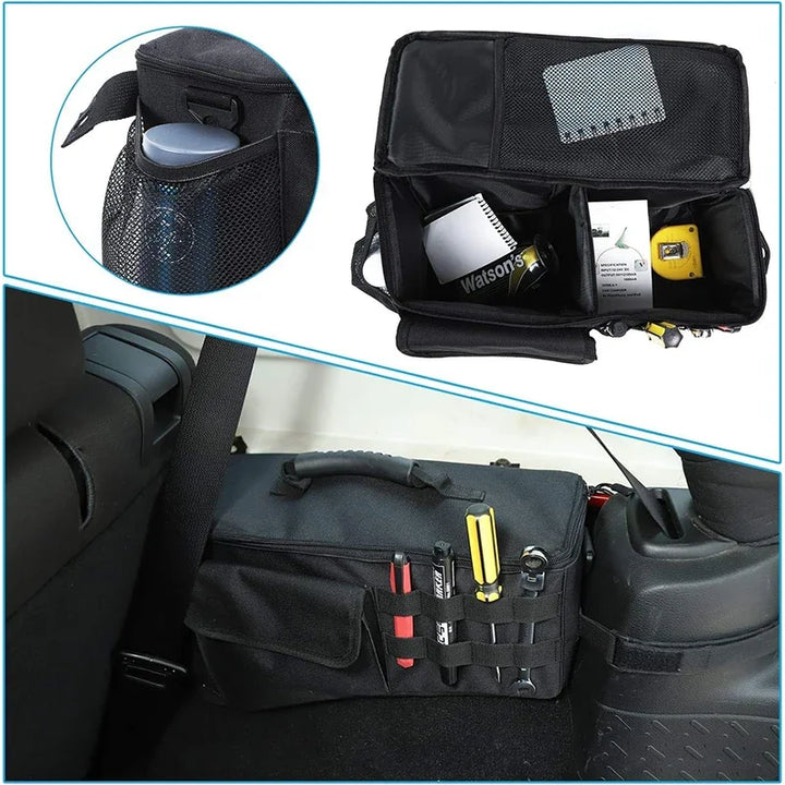Jeep Wrangler JK Storage Organizer | CarModza - Carmodza.com
