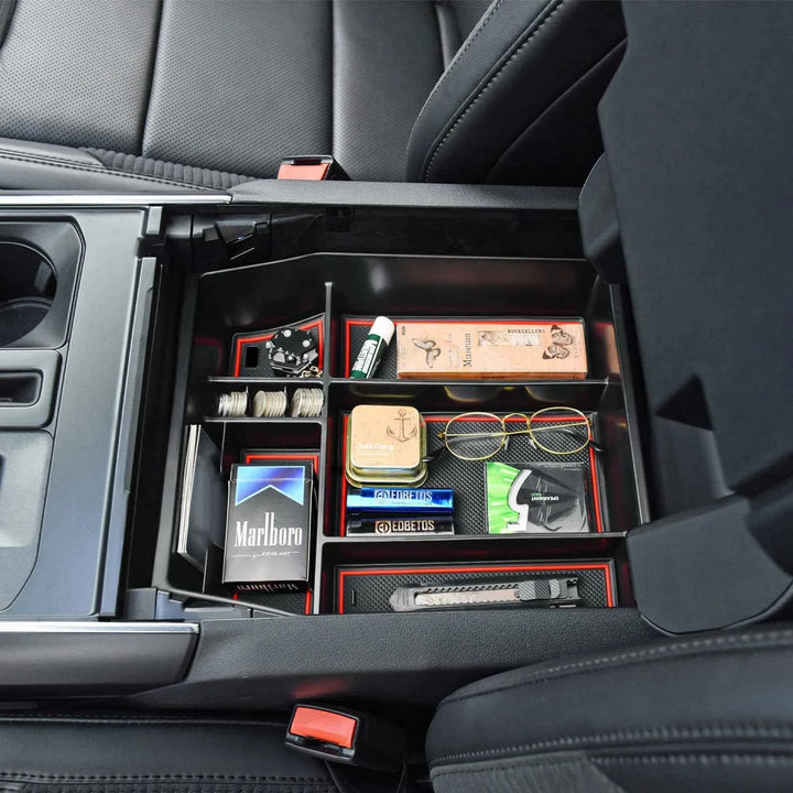 Ford F150 Center Console Organizer Tray for 2021-2025 Models - Carmodza.com