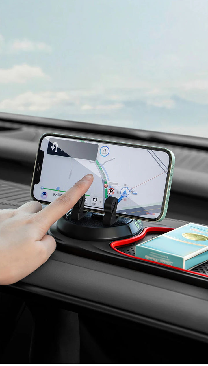 Car Anti Slip Pad and Phone Holder – Multi-Functional Dashboard Mat - Carmodza.com