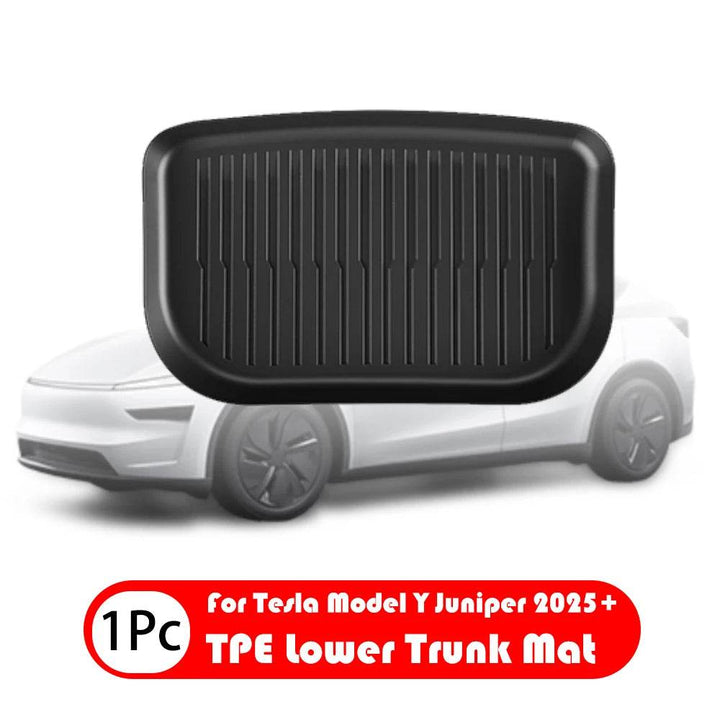 Tesla Model Y 2025 Mats - TPE Waterproof Floor Protection - Carmodza.com