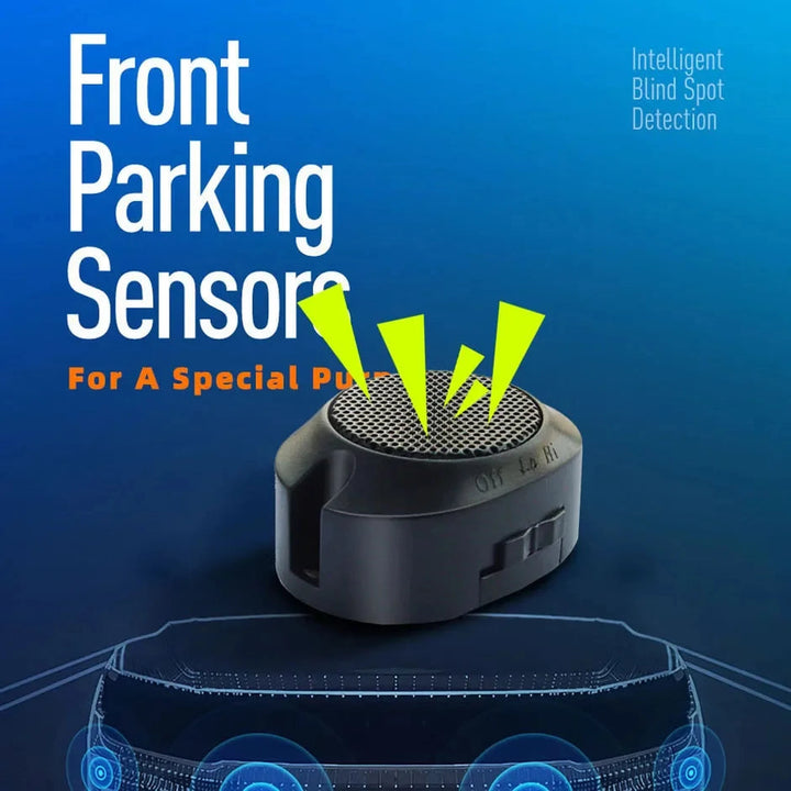 Universal Front Parking Radar System with Smart Buzzer Alarm - Carmodza.com