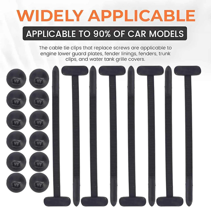 Universal Car Cable Tie Buckle - Auto Fastener Clip - Carmodza.com