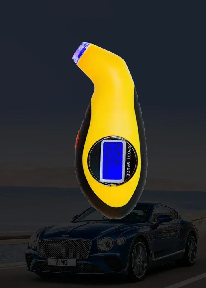 Digital Car Tire Pressure Gauge - High Precision Tire Monitor - Carmodza.com