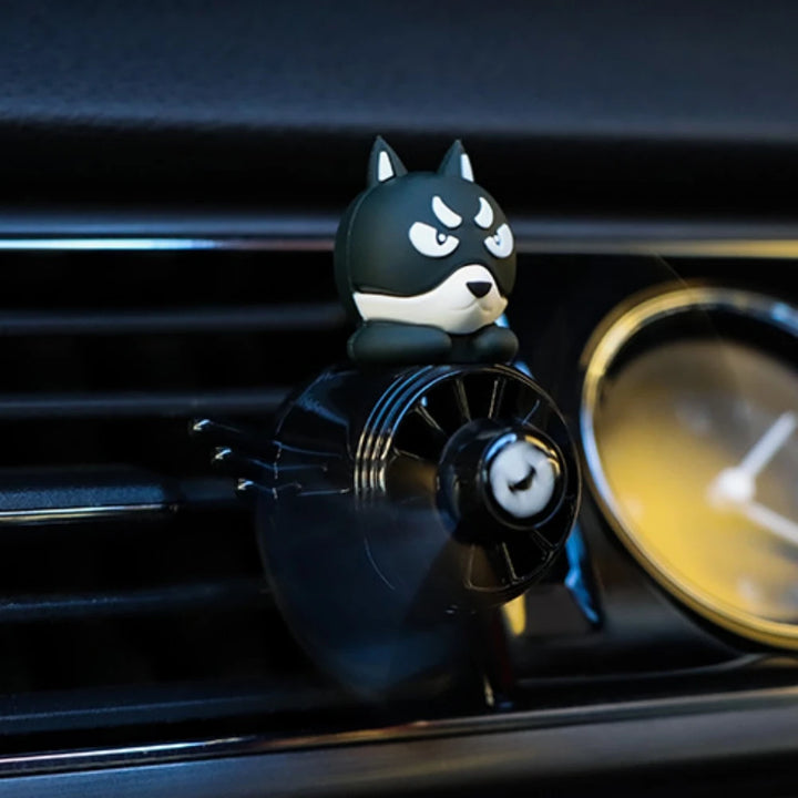 Pink Car Vent Decoration Cat Duck Dog Ornament for Vehicle Air Vent - Carmodza.com