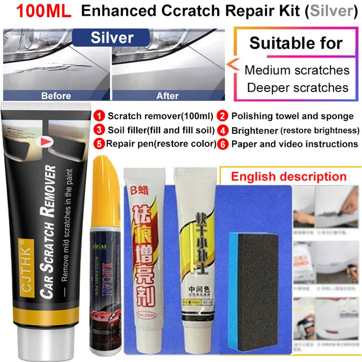 Scratch Remover Paint for Cars | Erase Swirls & Scuffs Quickly - Carmodza.com