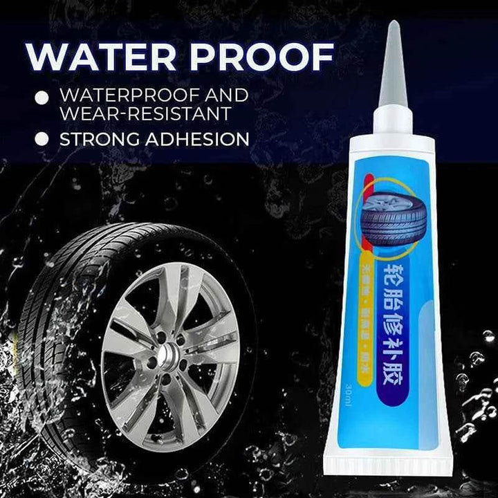 Tire Repair Black Rubber Glue - Strong Adhesive for Tires - Carmodza.com