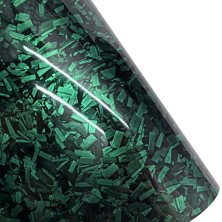 Forged Carbon Fiber Vinyl Wrap | Glossy Car Sticker Film - Carmodza.com