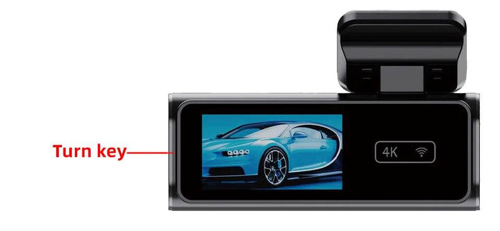 4K WiFi GPS Dash Cam with App Control & Night Vision - Carmodza.com