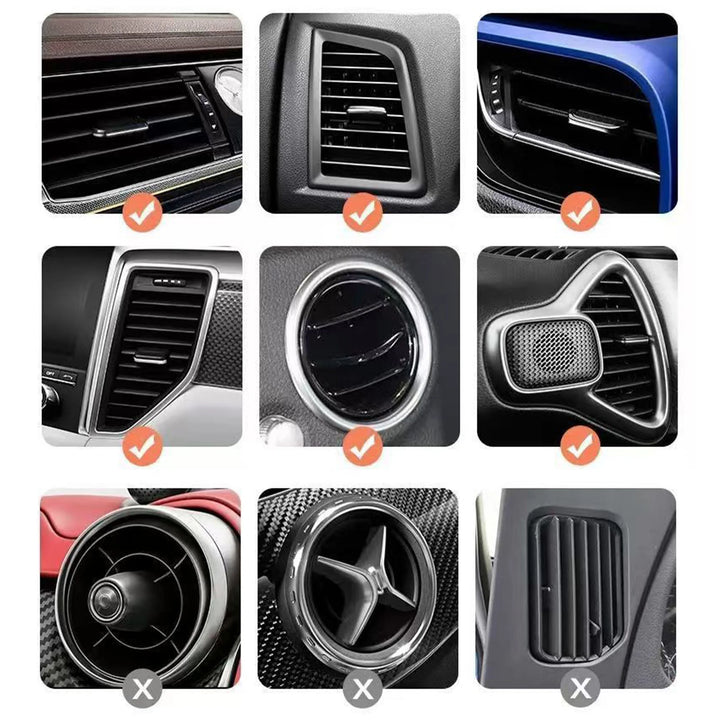 Gravity Car Air Vent Phone Mount | Universal Phone Holder - Carmodza.com