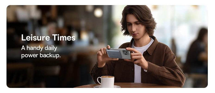 Magnetic Wireless Power Bank 5000mAh for iPhone, Samsung - Carmodza.com