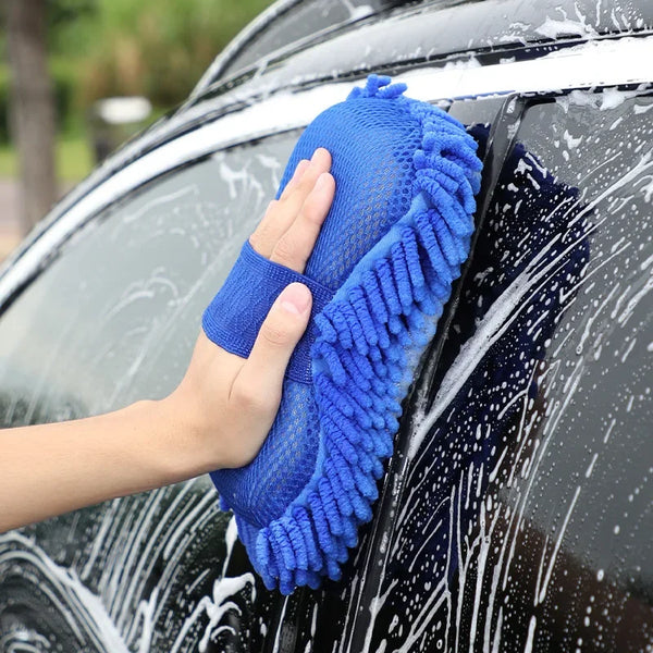 Microfiber Chenille Car Wash Sponge Auto Detailing Kit