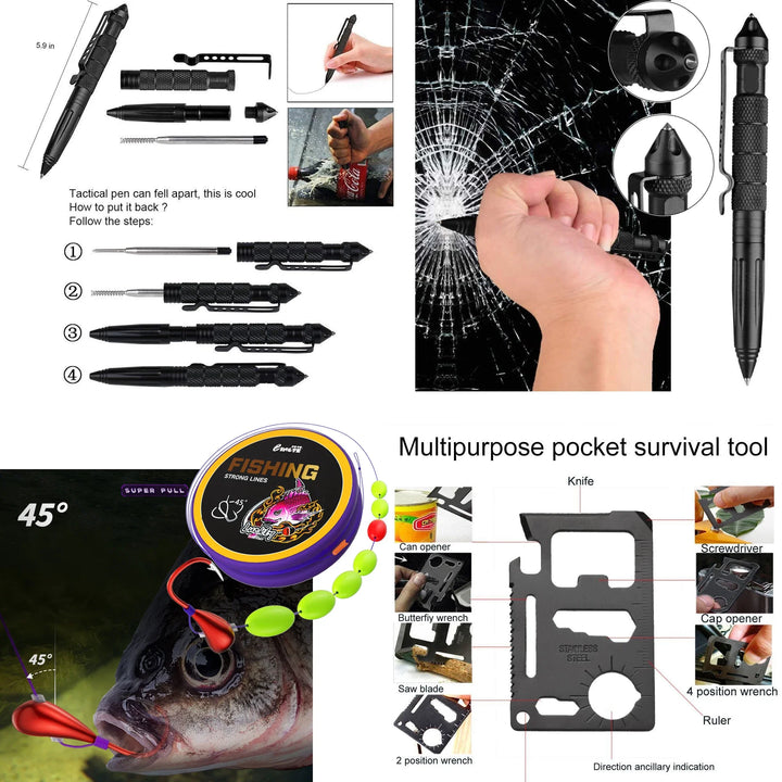 Car Emergency Survival Kit | Tactical First Aid for Roadside Safety - Carmodza.com