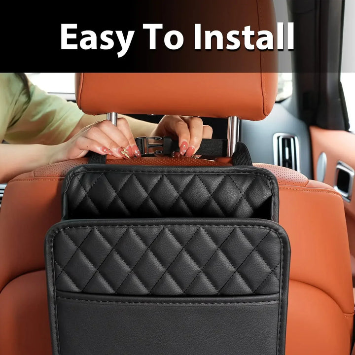 Multi-functional Car Seat Storage Bag Back Organizer - Carmodza.com