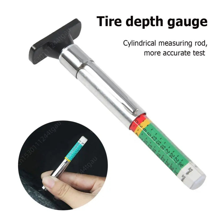 Car Tire Tread Depth Gauge | Universal Tire Safety Checker - Carmodza.com