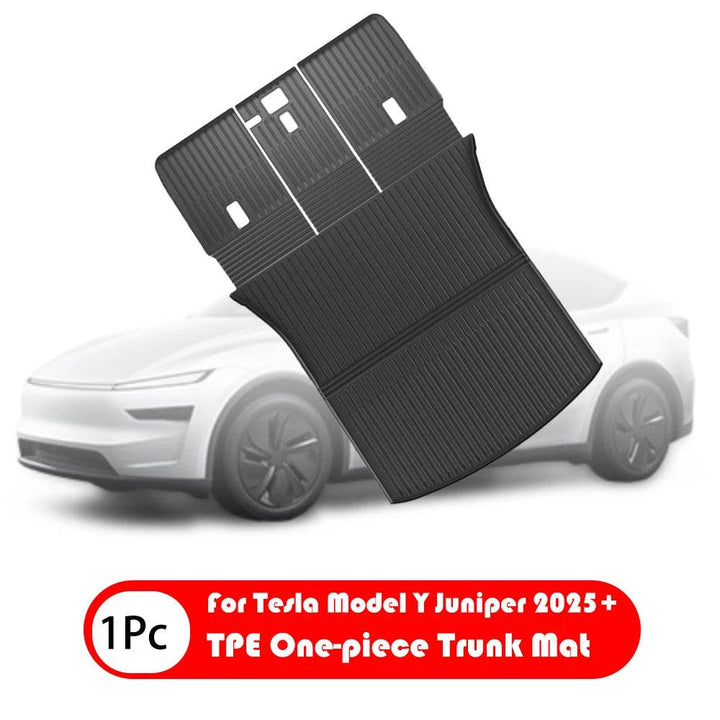 Tesla Model Y 2025 Mats - TPE Waterproof Floor Protection - Carmodza.com