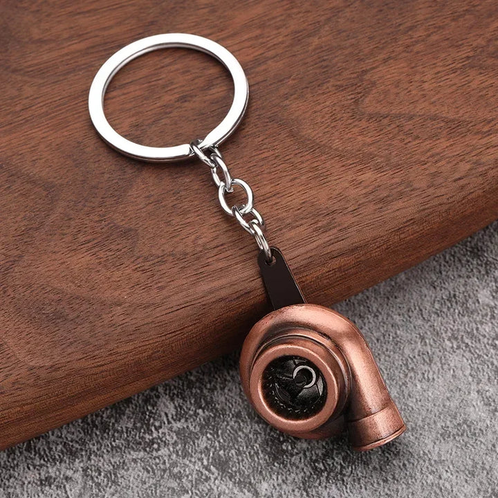 Car Part Enthusiast Metal Keychains | Automotive Themed Keyrings - Carmodza.com