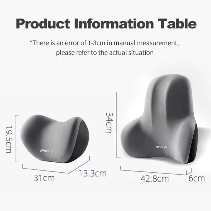 Memory Foam Car Neck Pillow for Ultimate Comfort - Carmodza.com