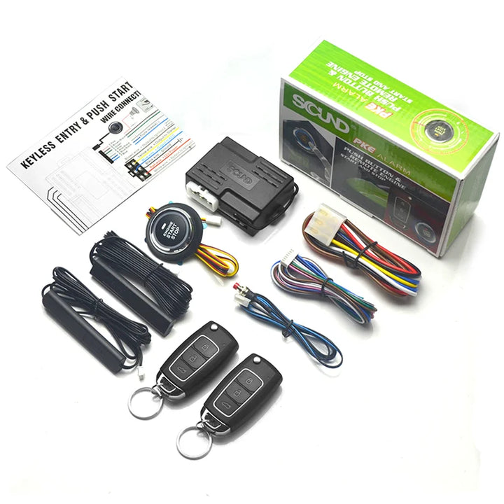 Car Push Start System - Universal Keyless Auto Start - Carmodza.com