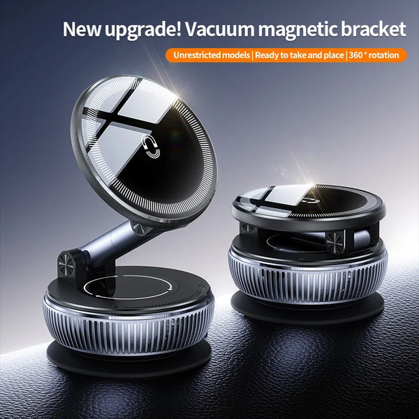 Magnetic Car Phone Holder Mount | 360° Rotating & Foldable - Carmodza.com