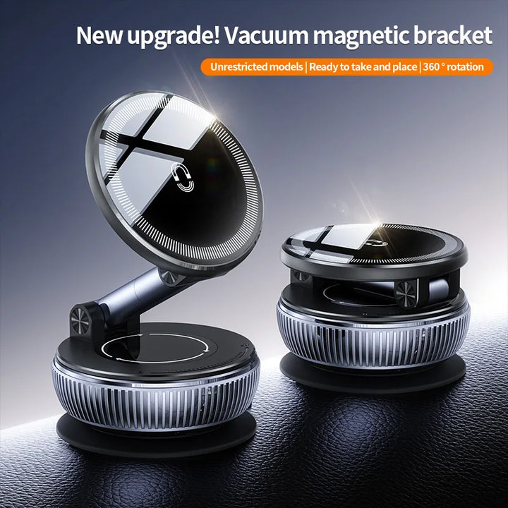 Magnetic Car Phone Holder Mount | 360° Rotating & Foldable - Carmodza.com