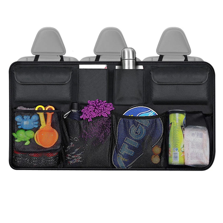 Trunk Organizer Car Bag 8 Large Pockets – Foldable Storage - Carmodza.com