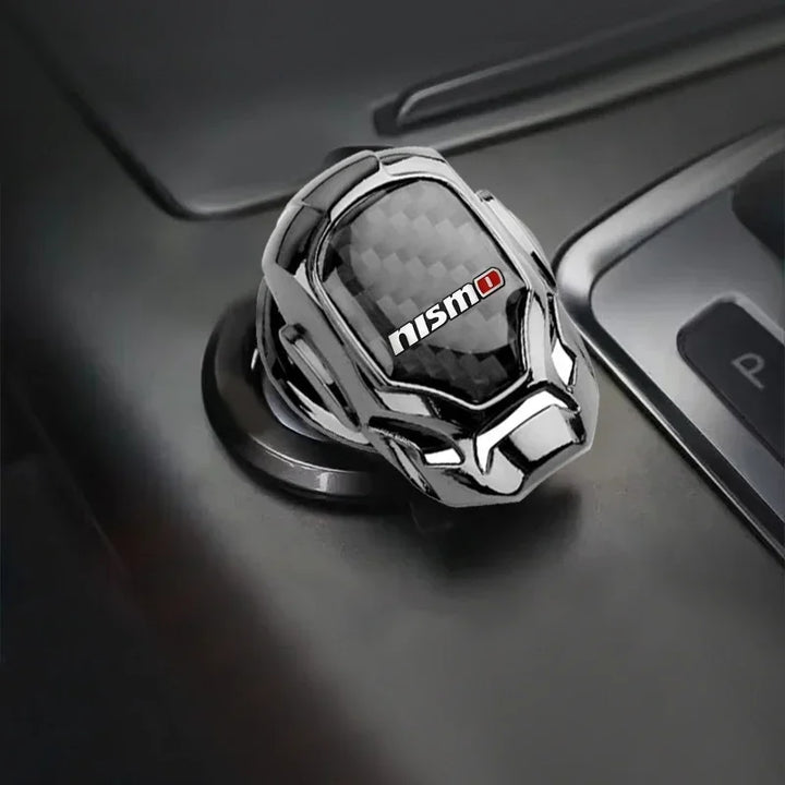 Nissan Engine Start Button Cover | Protective Robot-Style Decor - Carmodza.com