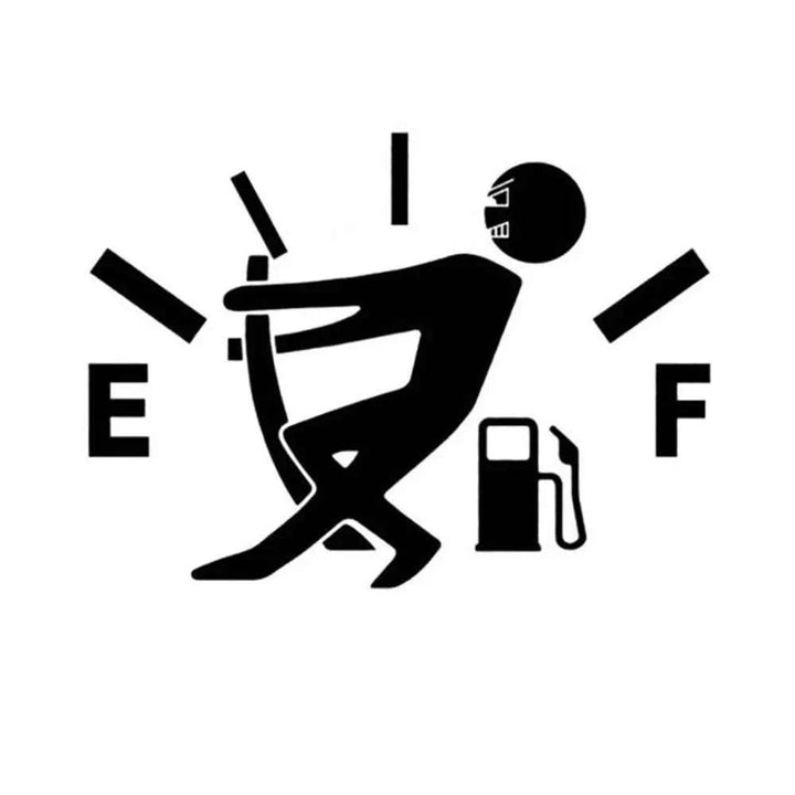 Funny Fuel Tank Sticker Decal | Reflective Vinyl Car Sticker - Carmodza.com