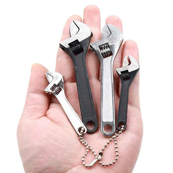 Mini Adjustable Spanner Portable Key Tool Set for Easy Carry - Carmodza.com