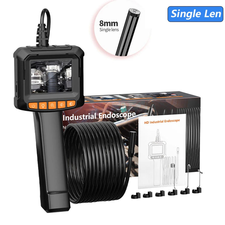 Industrial Borescope Endoscope Camera 4.3" HD 1080P Car Inspection - Carmodza.com