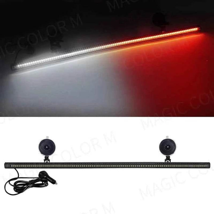 Emergency Windshield Strobe Light Bar with 96 LEDs for Cars & Trucks - Carmodza.com