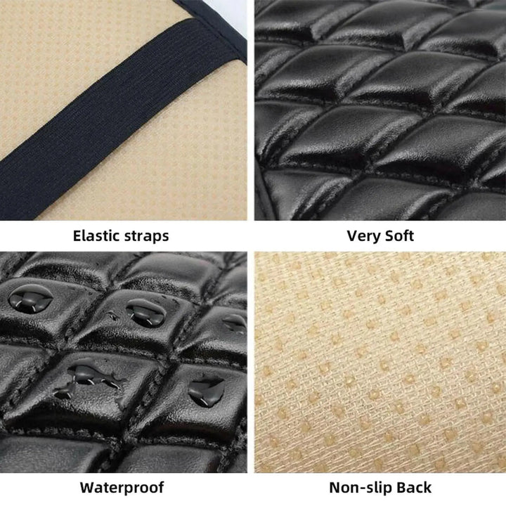Car Armrest Cover: Universal PU Leather Console Protector - Carmodza.com