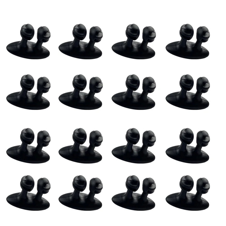 Car Cable Organizer Clips | 16-Pack for Dashboard & Interior - Carmodza.com
