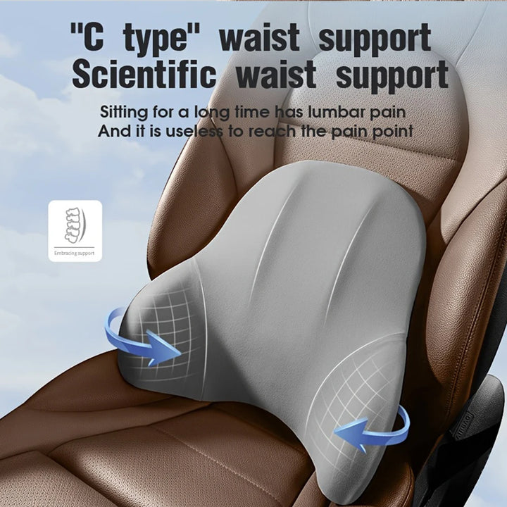 Memory Foam Car Neck Pillow for Ultimate Comfort - Carmodza.com